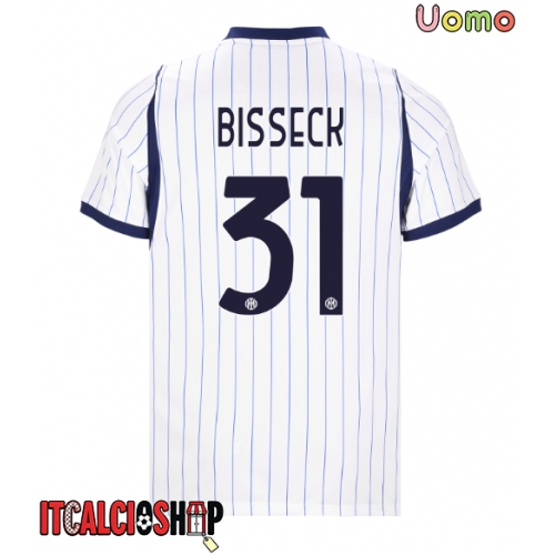 Inter Milan Yann Bisseck #31 Seconda Maglia 2026-27 Manica Corta